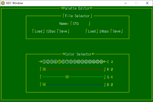 Palette Editor