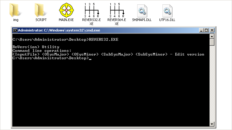 Command line usage
